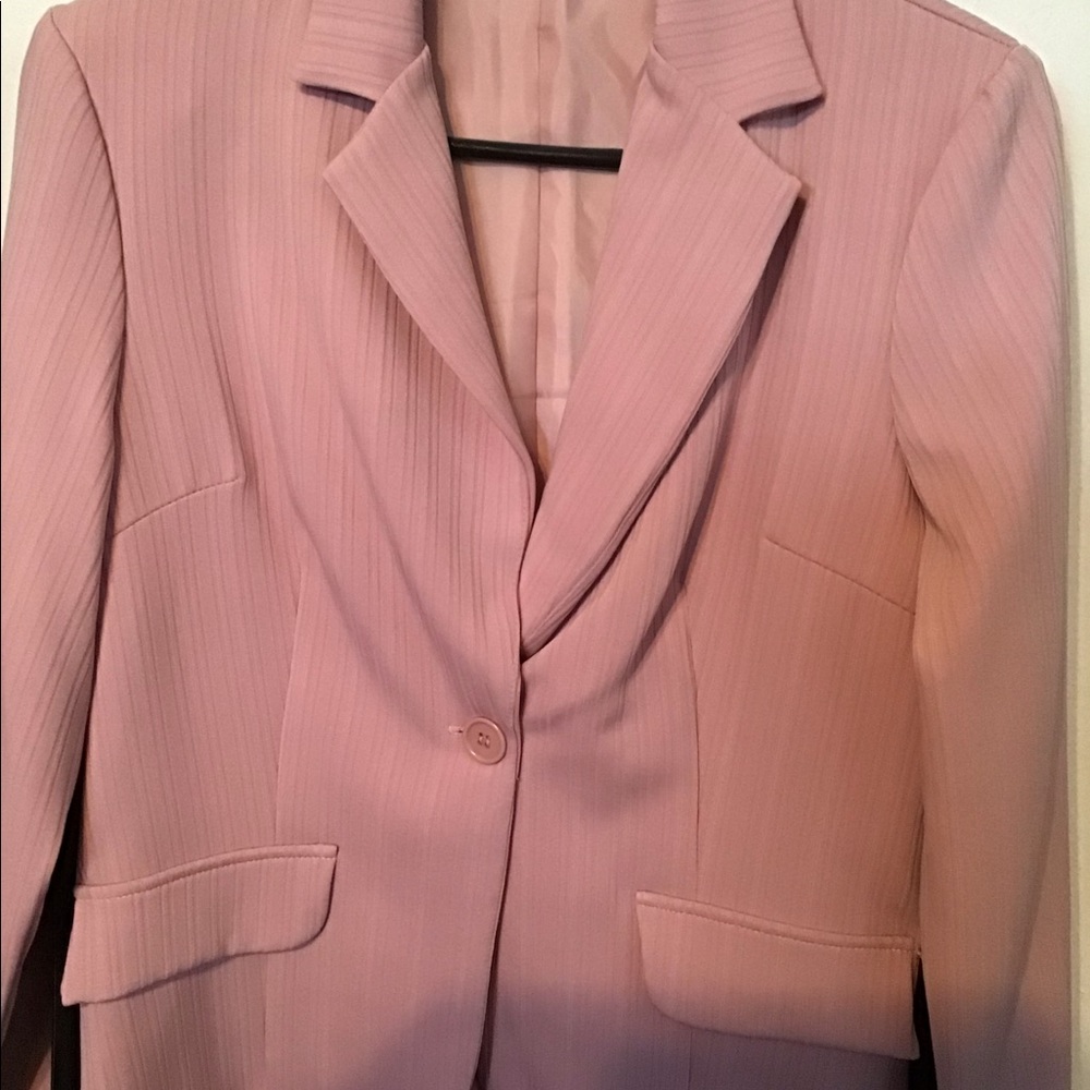 Dress jacket with pants